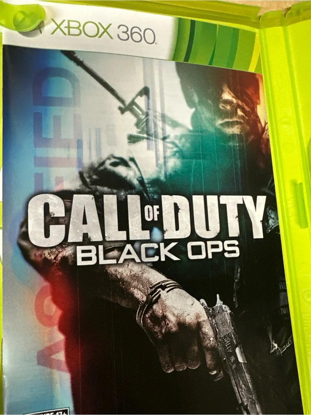 Microsoft Xbox 360 Call of Duty: Black Ops (green, black)